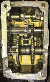 Схема коробки передач GN4, M900