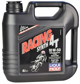 Liquimoly RACING SYNTH 4T 10W-50 (синтетическое) 4 л.