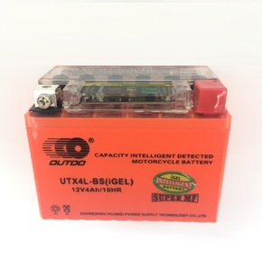 Аккумулятор 12v 4Аh UTX4L-BS гелевый с ИНДИКАТОРОМ